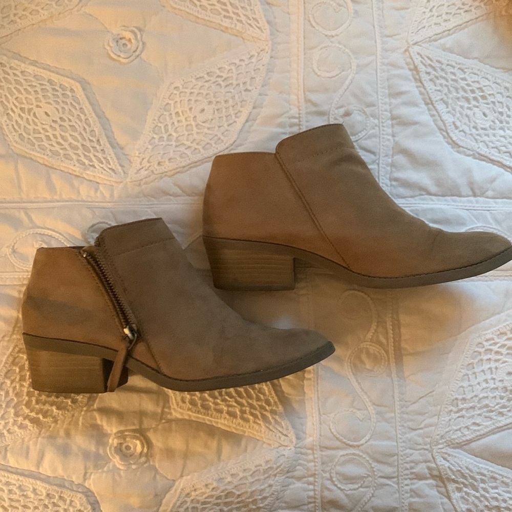 Tan Booties